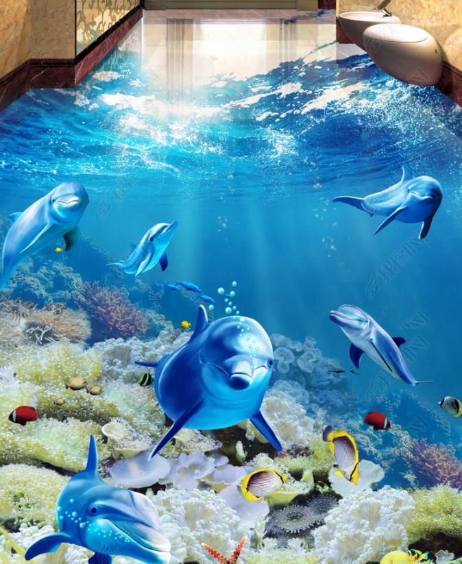 3d Wallpaper Fish , HD Wallpaper & Backgrounds