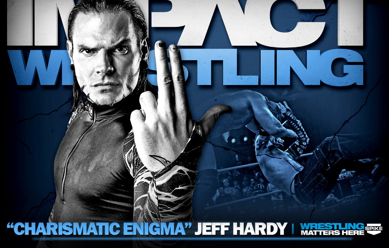 Photo Wallpaper Wrestling, Jeff Hardy, Impact Wrestling, - Tna Impact Wrestling , HD Wallpaper & Backgrounds