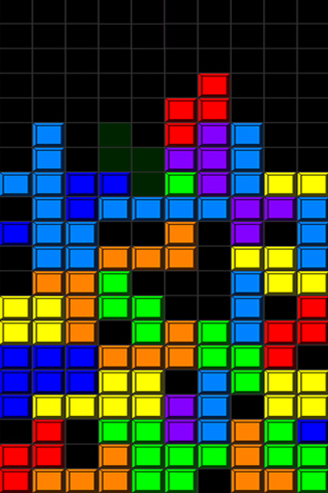 Tetris Ipod Touch Wallpaper - Tetris Wallpaper Iphone , HD Wallpaper & Backgrounds
