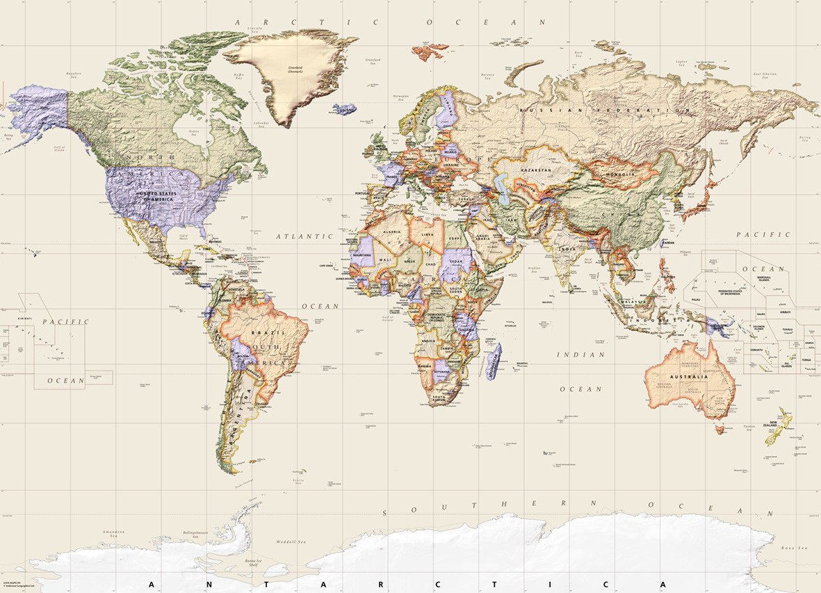 World Map , HD Wallpaper & Backgrounds