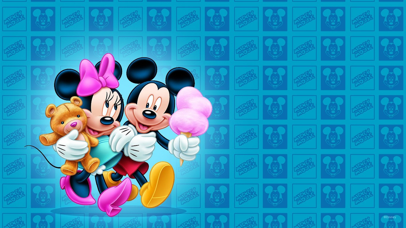 Disney Cartoon Mickey Mickey Mouse Wallpaper - Imagenes Hermosas De Mickey Y Minnie , HD Wallpaper & Backgrounds
