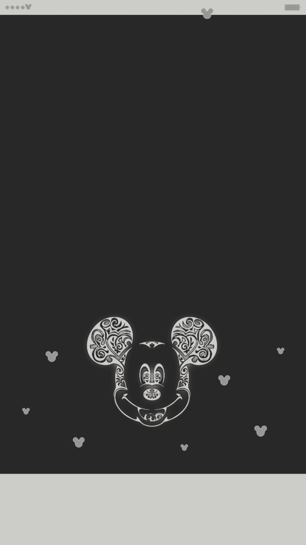Mickey - Black Mickey Mouse Background , HD Wallpaper & Backgrounds