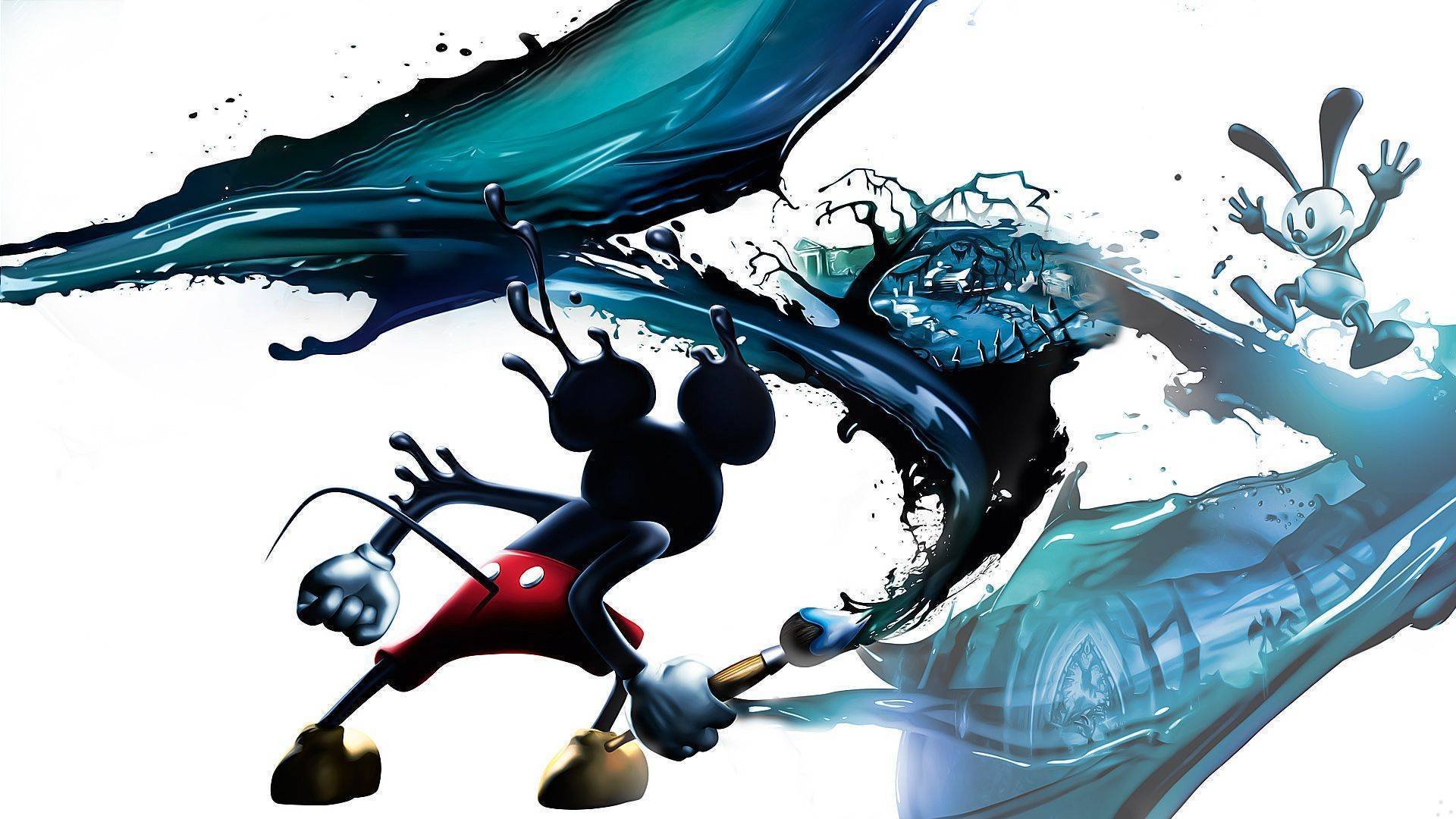 Epic Mickey Disney Platform Family Adventure Puzzle - Epic Mickey , HD Wallpaper & Backgrounds