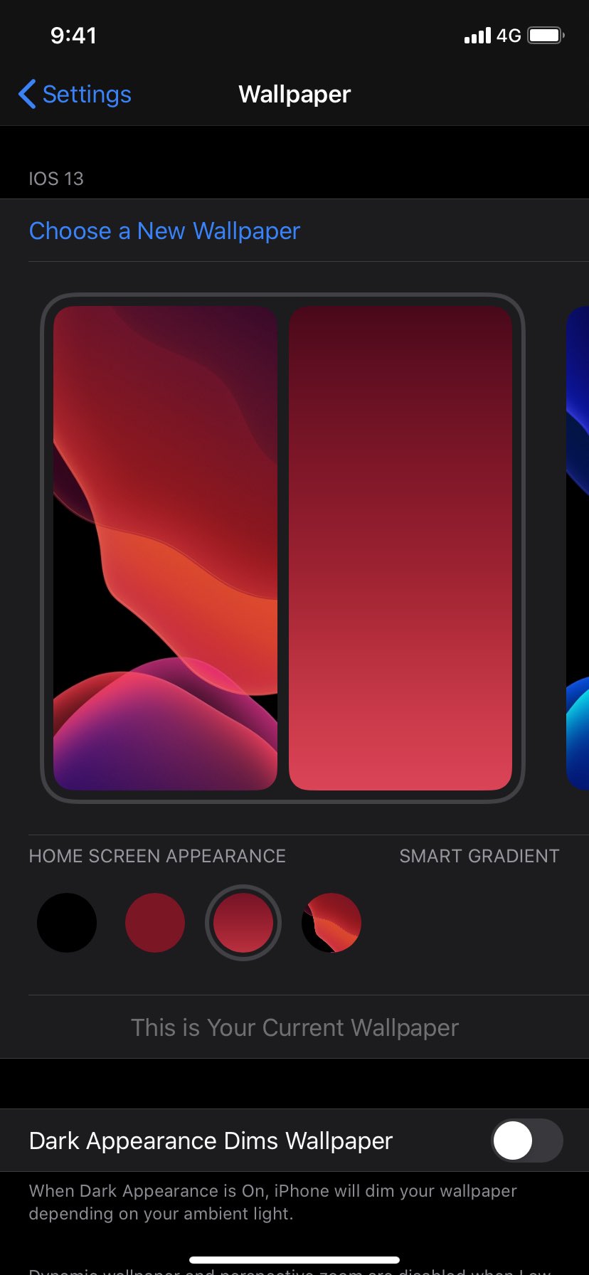 New Wallpaper Settings Panel And Evidence Of Home Screen - Ios 14 , HD Wallpaper & Backgrounds
