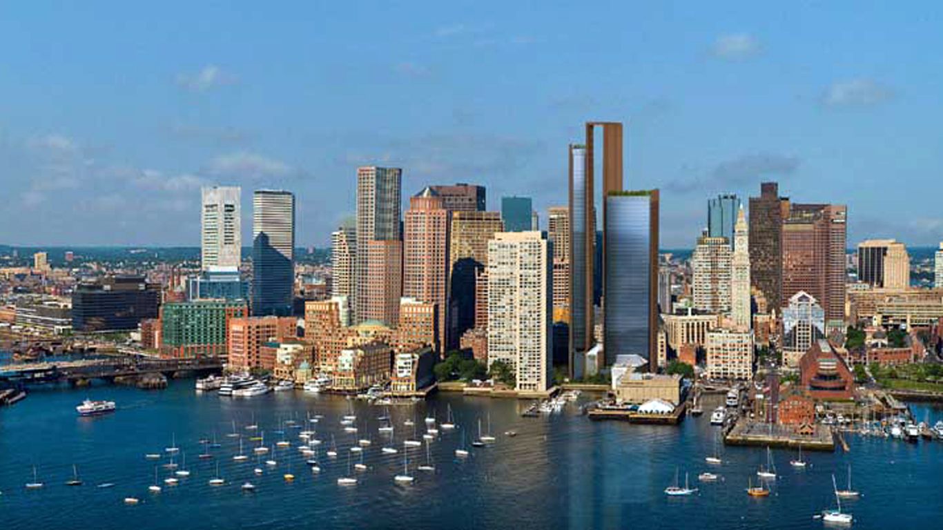 Boston Harbor Garage Tower (#2890065) - HD Wallpaper & Backgrounds Download