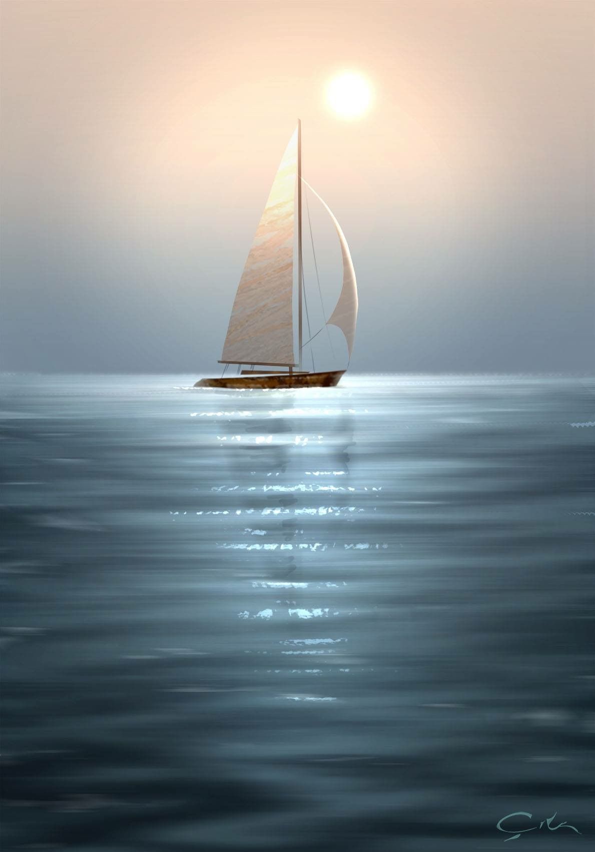 Ocean Boat , HD Wallpaper & Backgrounds