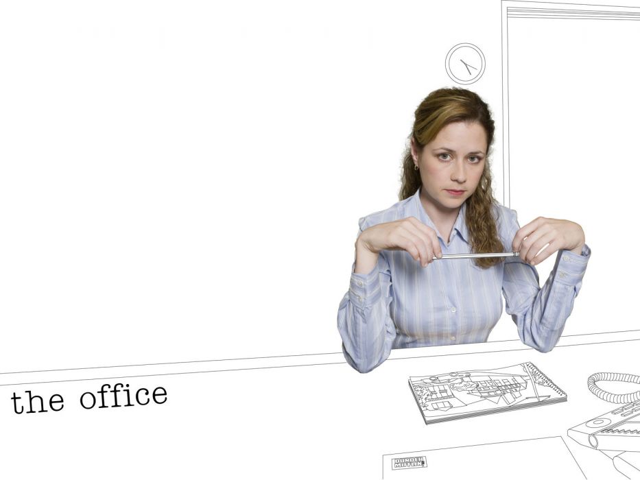 Jenna Fischer The Office Wallpaper - Office Us Background , HD Wallpaper & Backgrounds