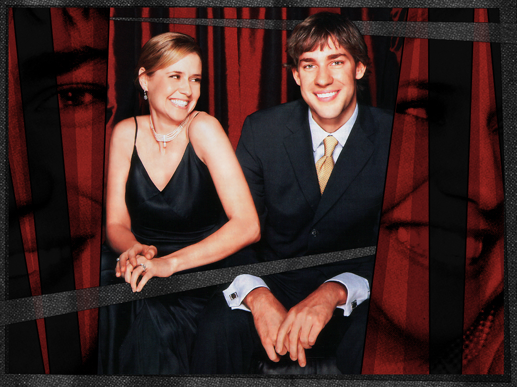 Jim And Pam - Office Jim And Pam , HD Wallpaper & Backgrounds