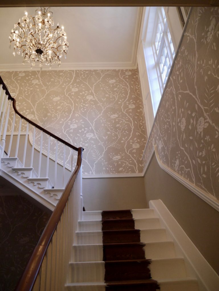 Hallway Wallpaper - Stairs , HD Wallpaper & Backgrounds