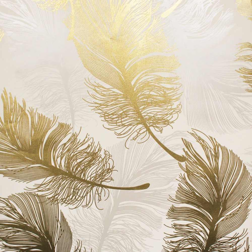 Gold Feather , HD Wallpaper & Backgrounds