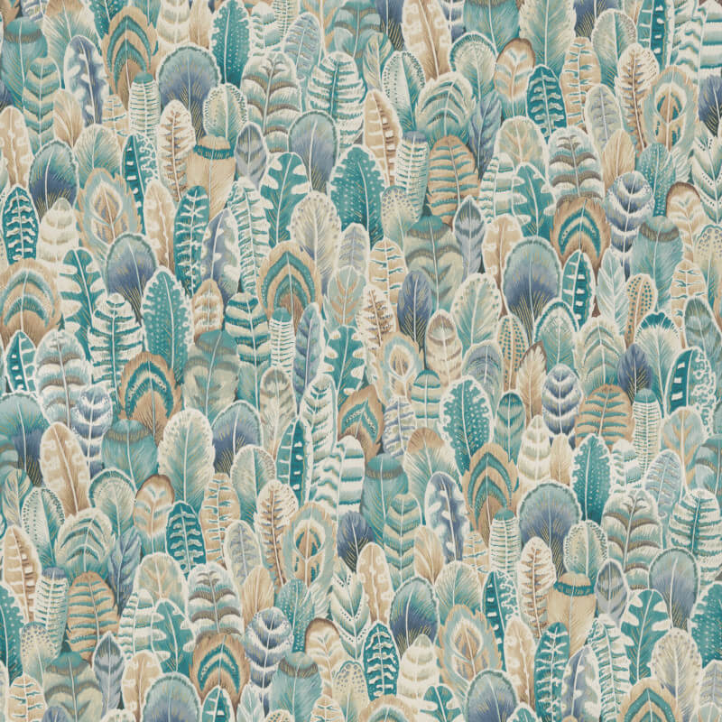 Grandeco Opus Staccato Feathers Teal/gold Wallpaper - Tapeta W Liscie Piora , HD Wallpaper & Backgrounds
