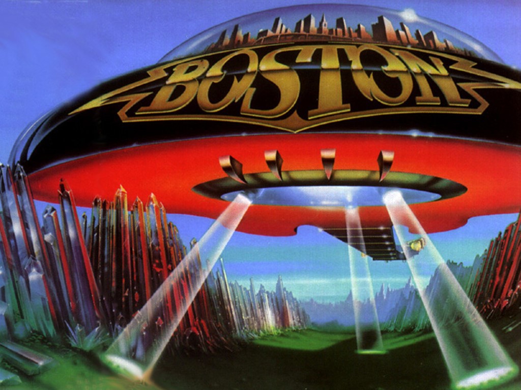 Band Boston Boston Art Hd Wallpaper - Boston Don T Look Back , HD Wallpaper & Backgrounds