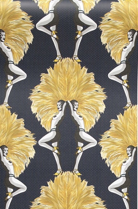 Mustard And Black Showgirl Wallpaper - Showgirl Tapet , HD Wallpaper & Backgrounds