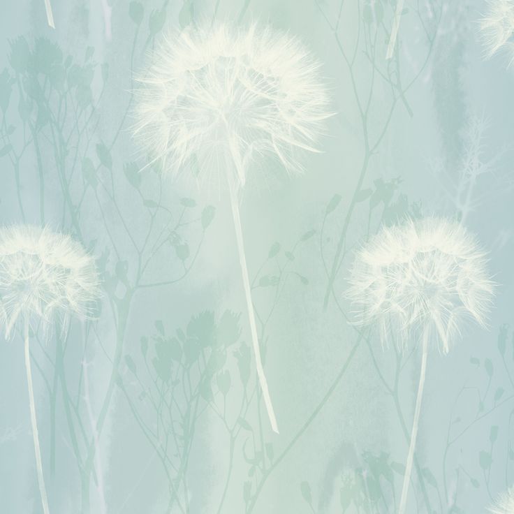 Duck Egg Blue Wallpaper B&q - Dandelion , HD Wallpaper & Backgrounds