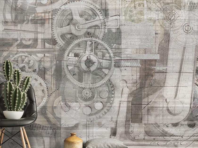 Carta Da Parati Industrial Style , HD Wallpaper & Backgrounds