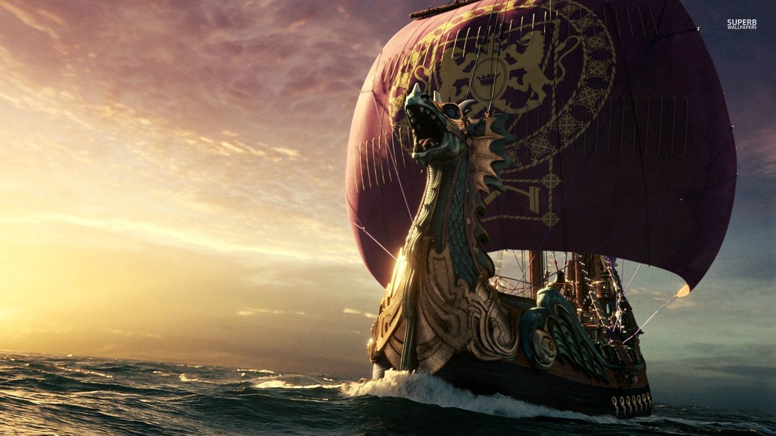 Pirate Wallpaper Pack Wallpapers - Voyage Of The Dawn Treader Boat , HD Wallpaper & Backgrounds