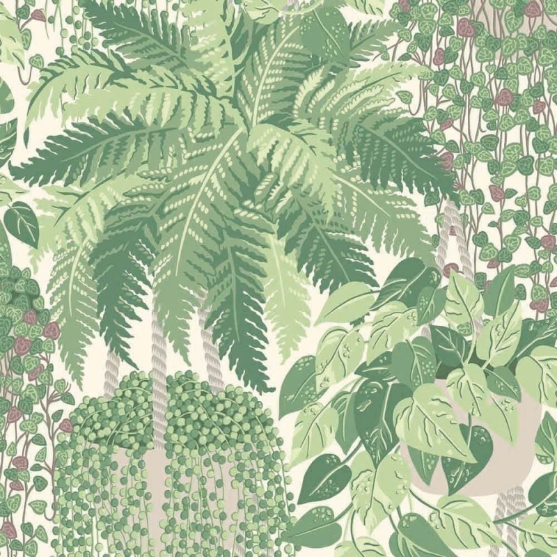 Fern Wallpaper Cole And Son Vert 115/7021 Cole And - Botanical Cole And Son , HD Wallpaper & Backgrounds