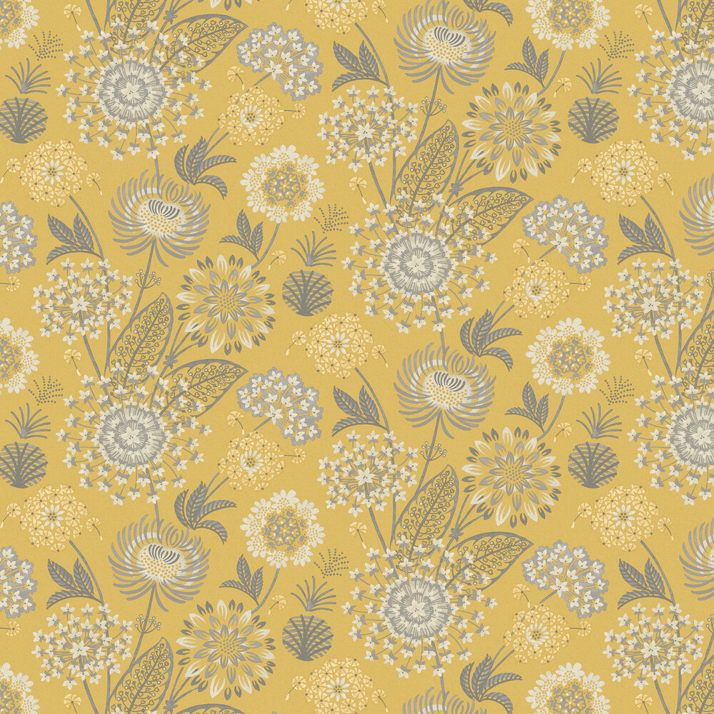 Arthouse Vintage Bloom Mustard Wallpaper - Arthouse Vintage Bloom , HD Wallpaper & Backgrounds