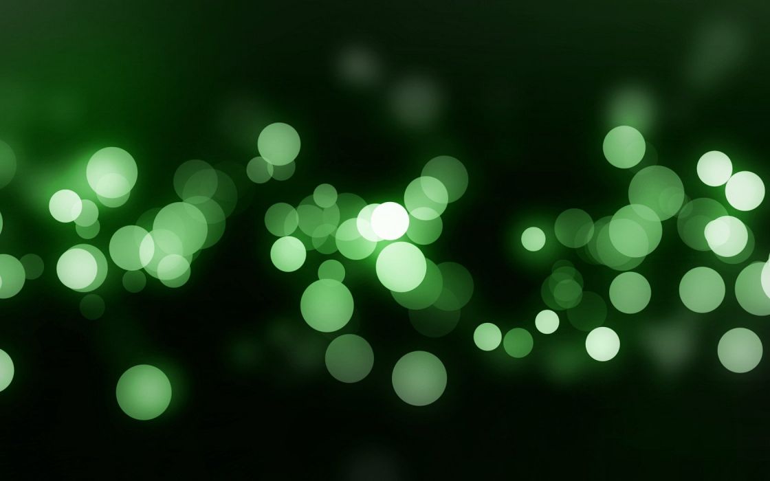 Light Green Abstract Minimalistic Bokeh Dots Wallpaper - Green Lights , HD Wallpaper & Backgrounds