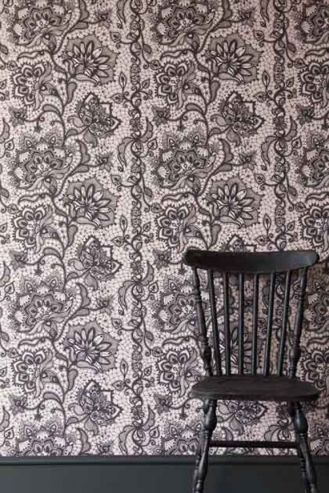 Rockett St George Boudoir Lace Wallpaper - Lace Tattoo , HD Wallpaper & Backgrounds