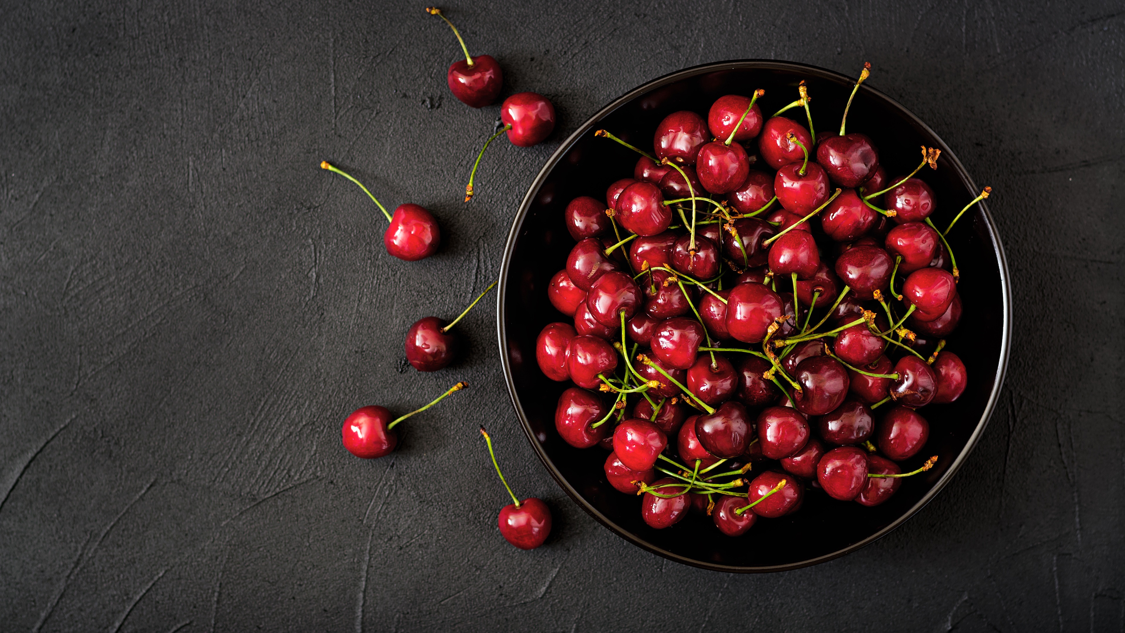 Wallpaper Fresh Cherry, Fruit Photography - Cherry Fruit 4k , HD Wallpaper & Backgrounds