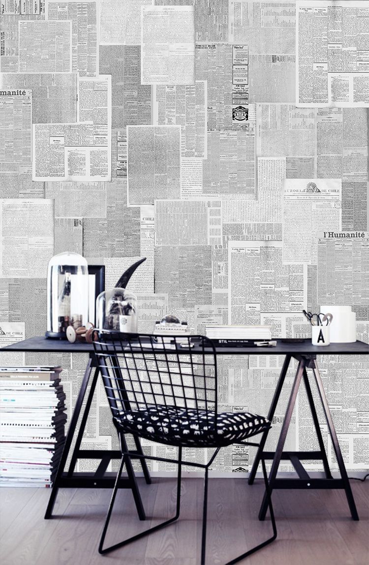 Newspapers On The Wall , HD Wallpaper & Backgrounds