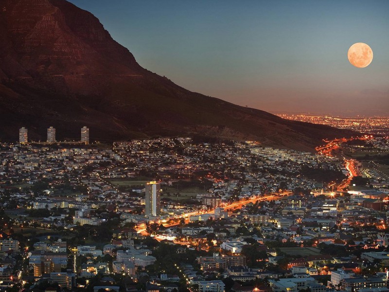Cape Town-south Africa Wallpaper - South Africa City , HD Wallpaper & Backgrounds