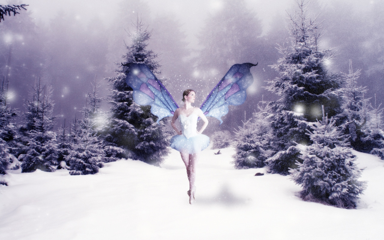 Sugar Plum Fairy Christmas , HD Wallpaper & Backgrounds