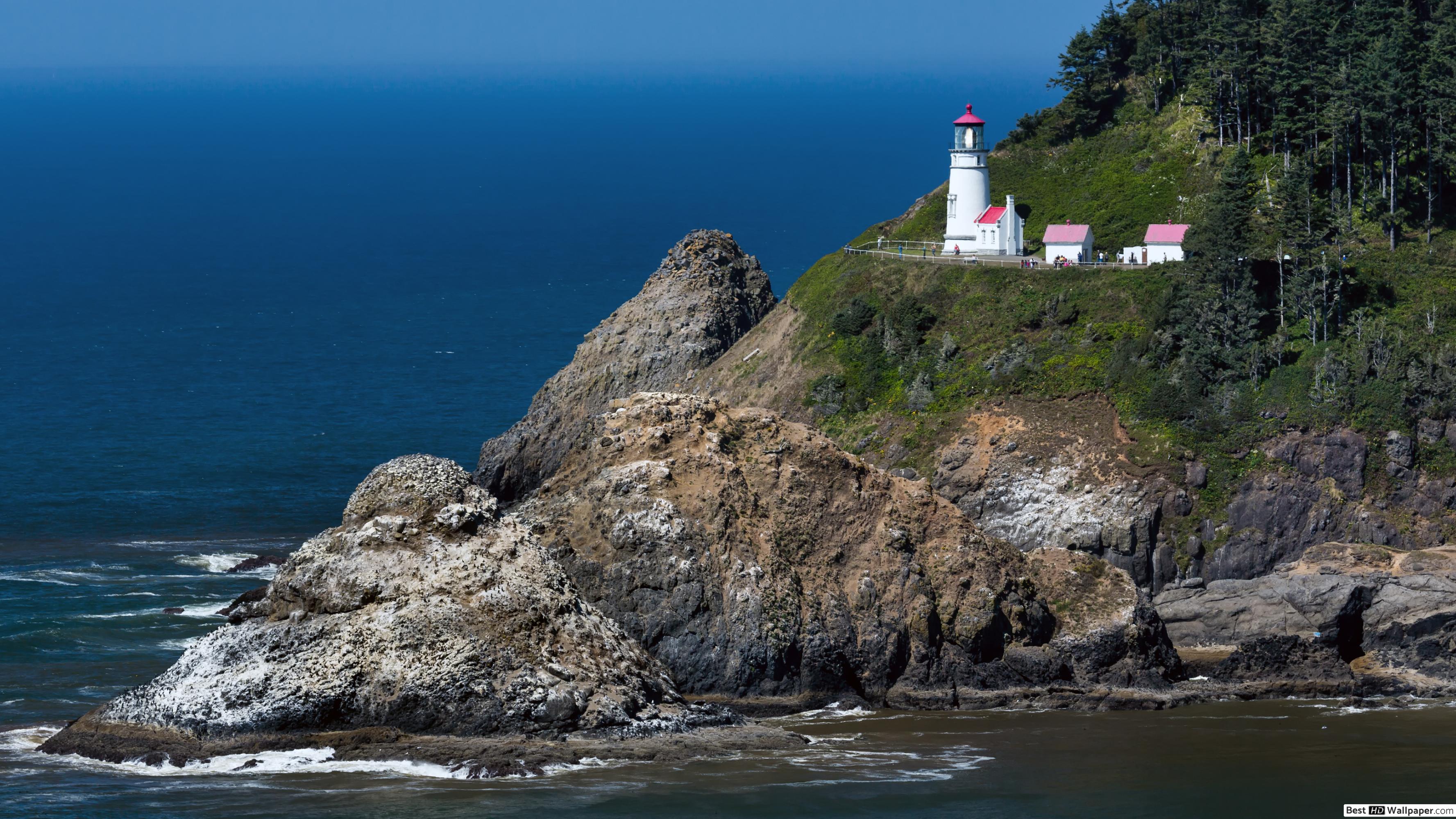 Heceta Head Lighthouse State Scenic Viewpoint , HD Wallpaper & Backgrounds
