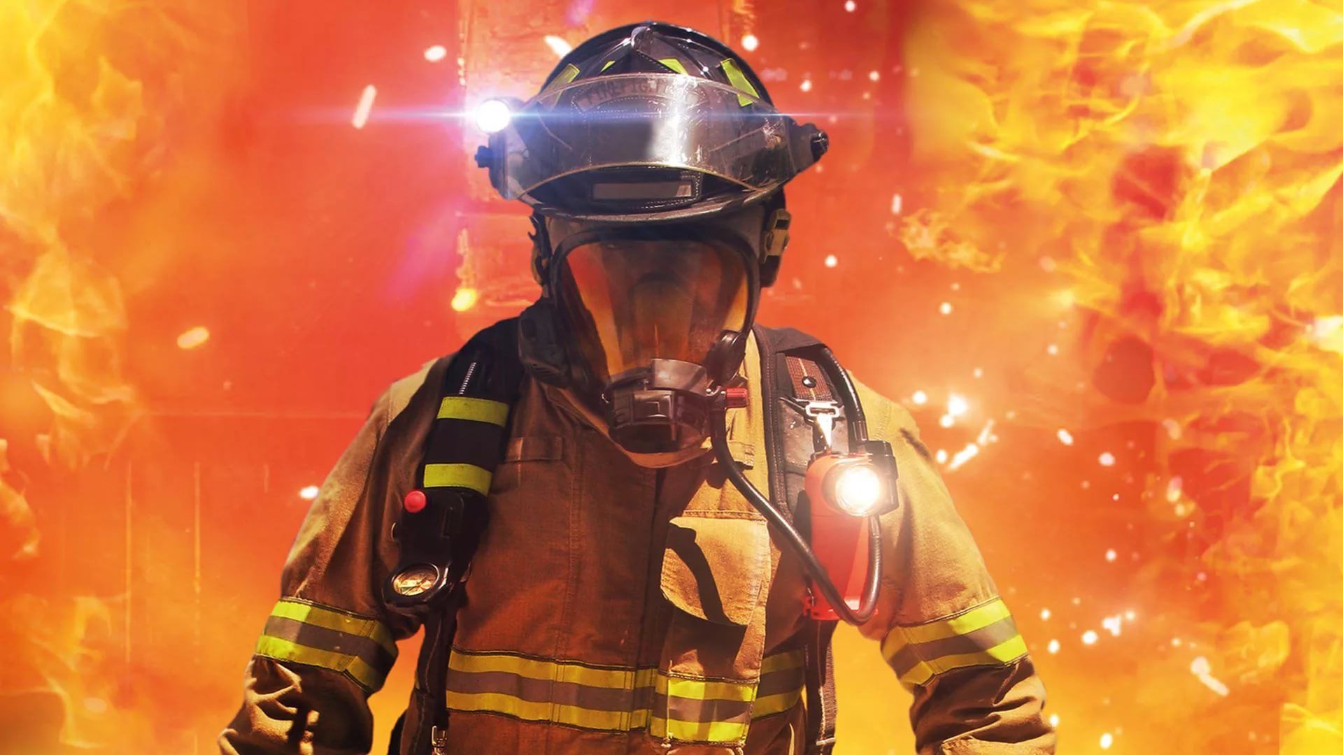 Firefighter Wallpaper Theme - Firefighters The Simulation , HD Wallpaper & Backgrounds