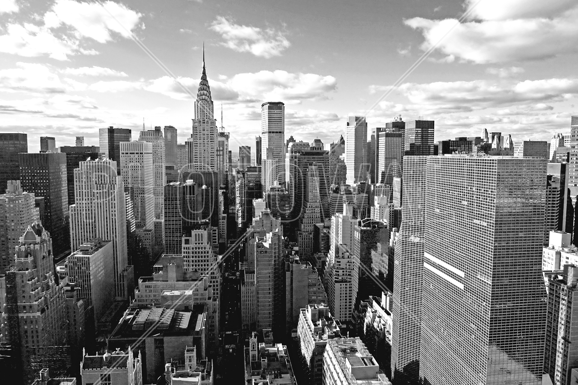 Above Manhattan - Wallpaper - Manhattan Sepia , HD Wallpaper & Backgrounds