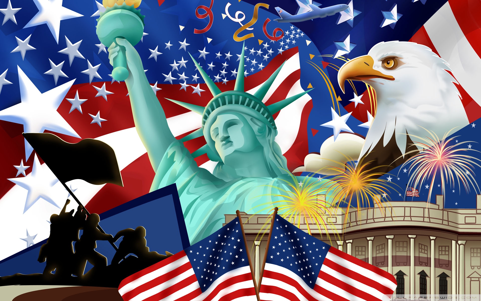 4th Of July Wallpaper Images - 4th Of July , HD Wallpaper & Backgrounds