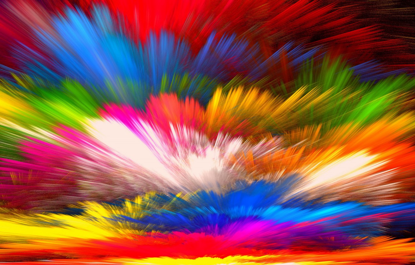 Photo Wallpaper Background, Paint, Colors, Colorful, - Color Abstract Wallpaper Background Wallpaper Rainbow , HD Wallpaper & Backgrounds