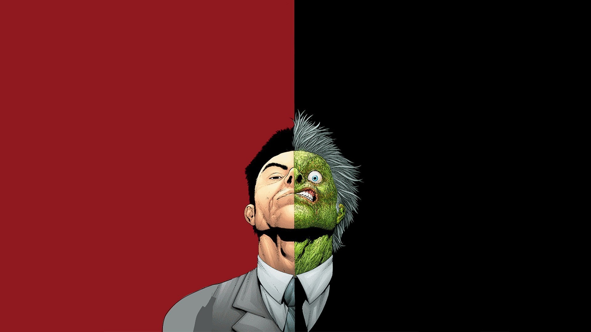 Two Face 
 Data Src Two Face Wallpapers Mobile - Joker's Asylum: Two-face , HD Wallpaper & Backgrounds