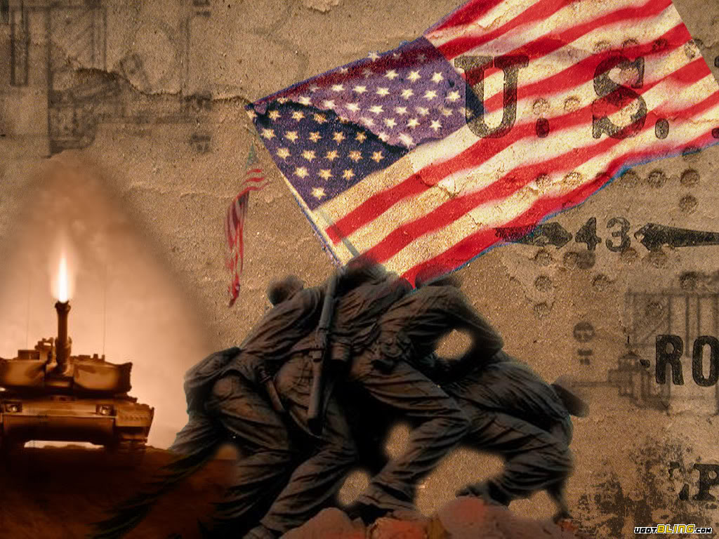Military Patriotic Wallpaper For Desktop - Patriotic Background , HD Wallpaper & Backgrounds