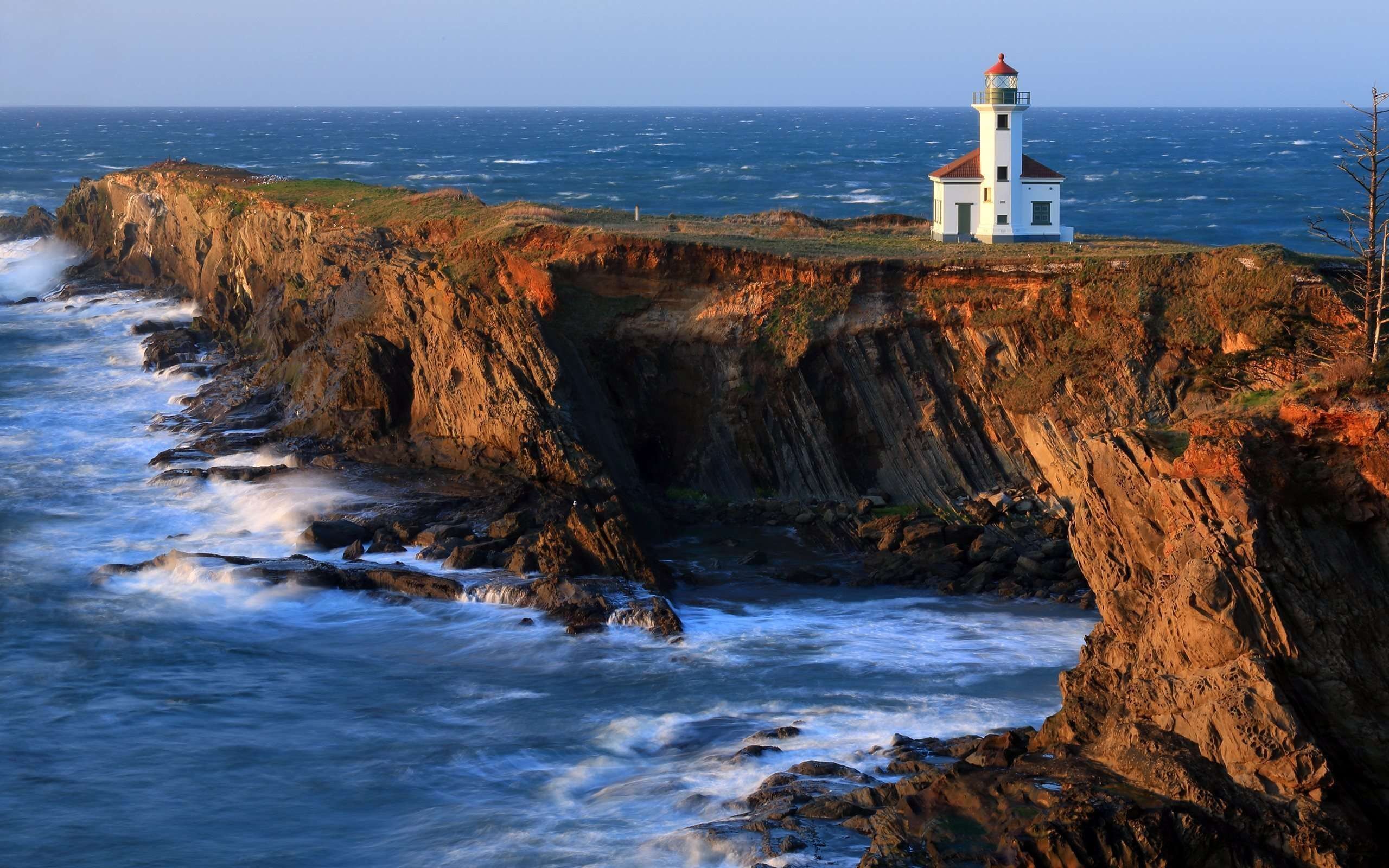 Hd Lighthouse Backgrounds Hd Desktop Wallpapers Cool - Cape Arago State Park , HD Wallpaper & Backgrounds