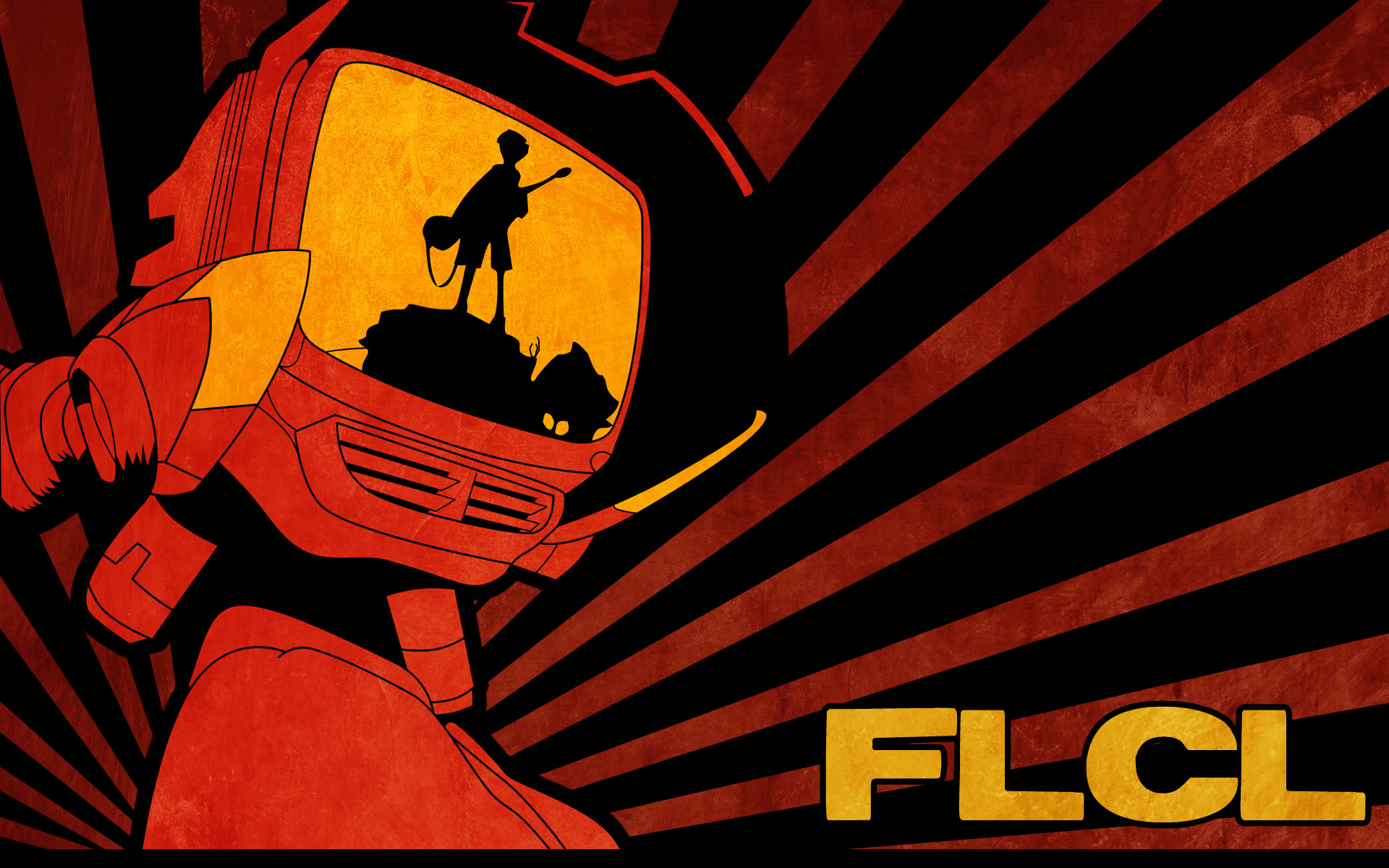 1920x1200, Wallpaper Flcl Fooly Cooly 
 Data Id 
 Data - Flcl Background , HD Wallpaper & Backgrounds