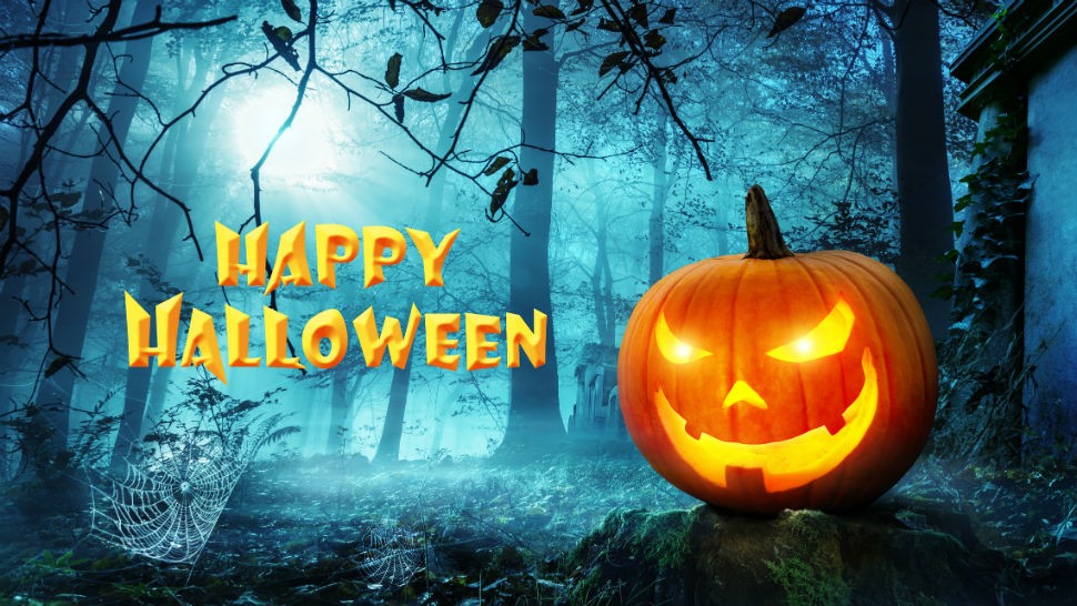 Halloween Desktop Background Komandocom - Halloween Background For Computer , HD Wallpaper & Backgrounds