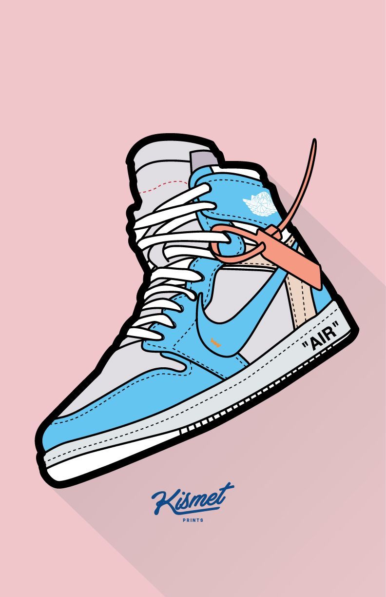 Offwhite - Cartoon Nike Shoes , HD Wallpaper & Backgrounds