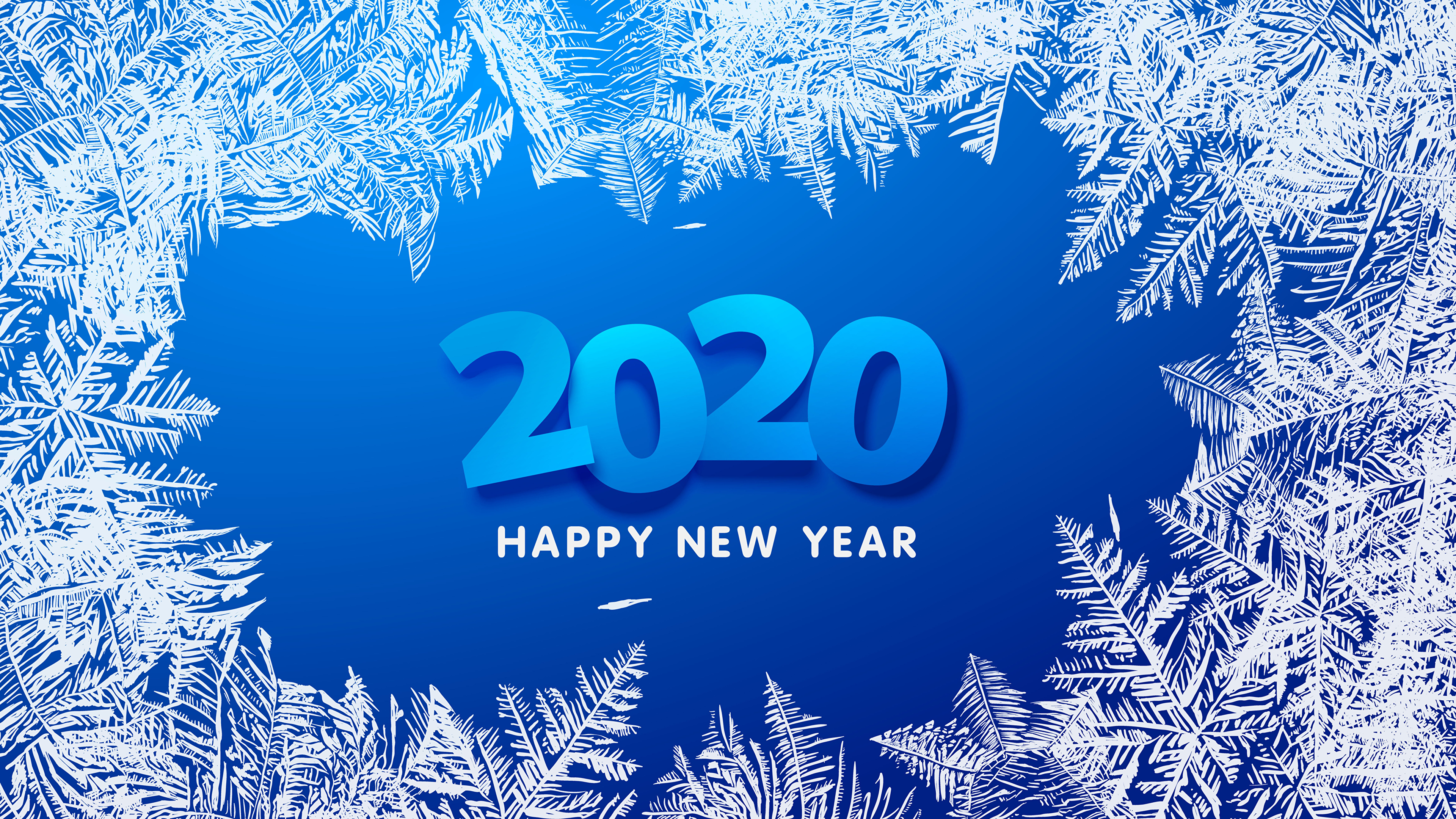 Happy New Year 2020 4k , HD Wallpaper & Backgrounds
