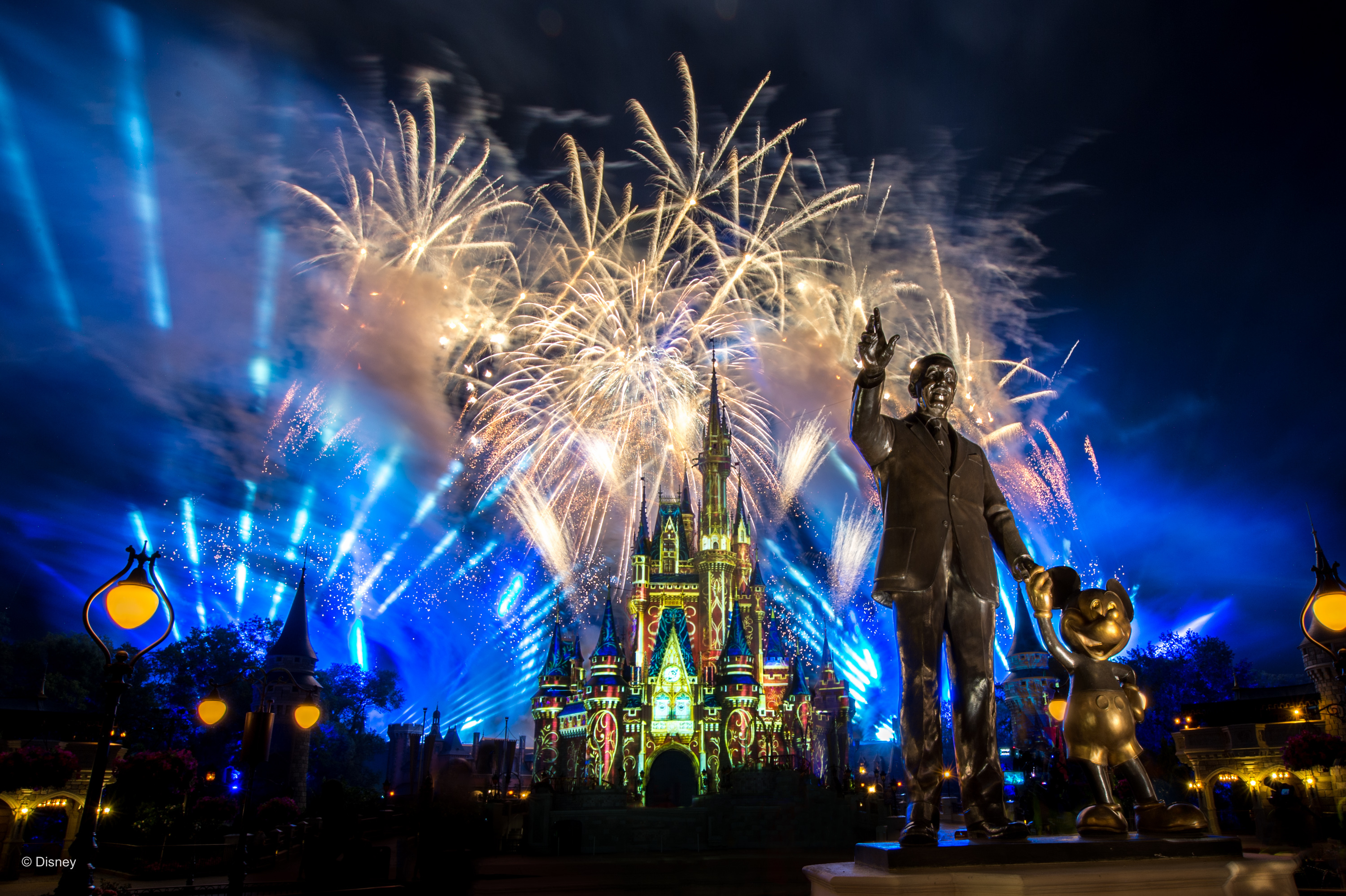 Happily Ever After Fireworks , HD Wallpaper & Backgrounds