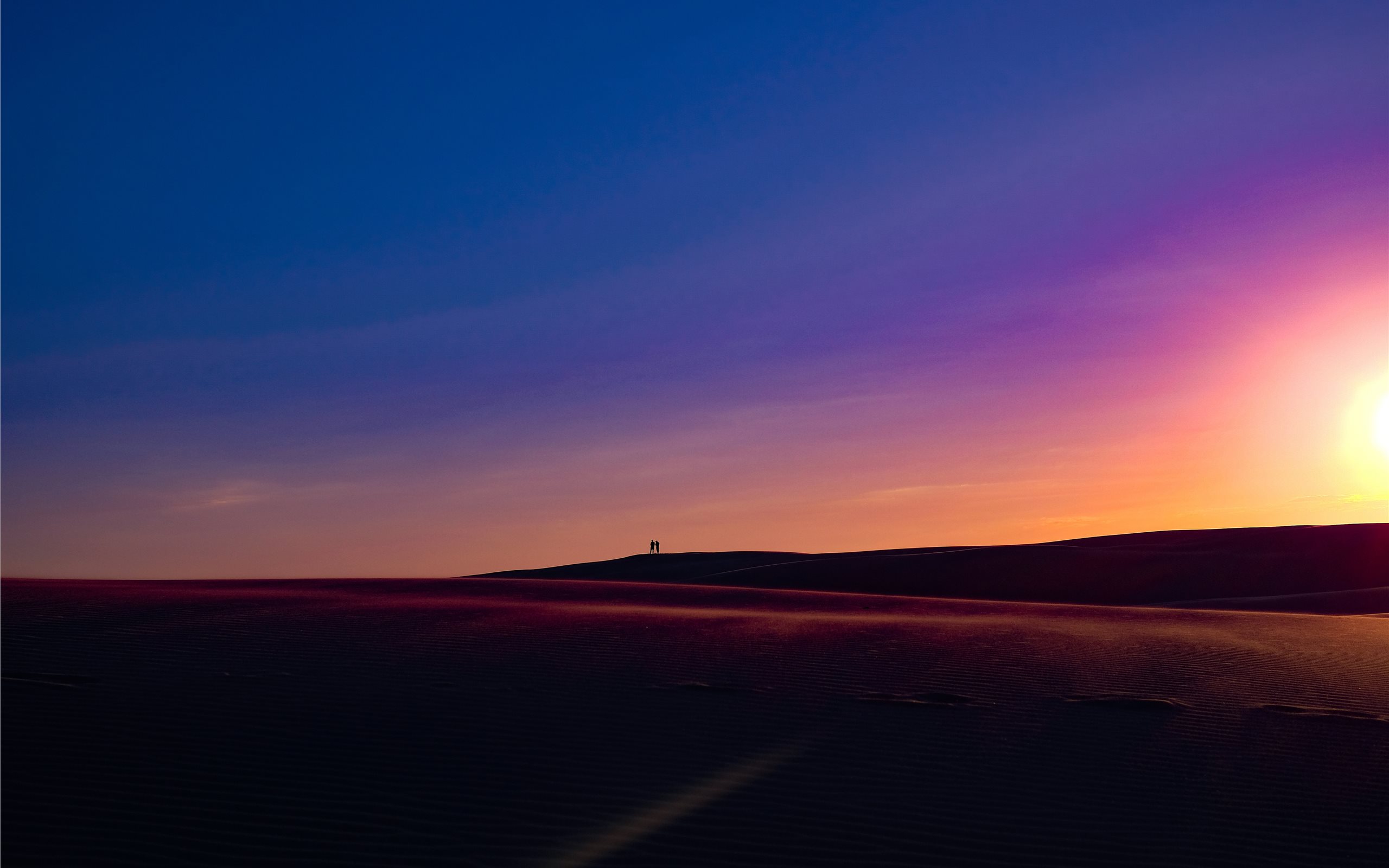 Desert Sunset Hd , HD Wallpaper & Backgrounds