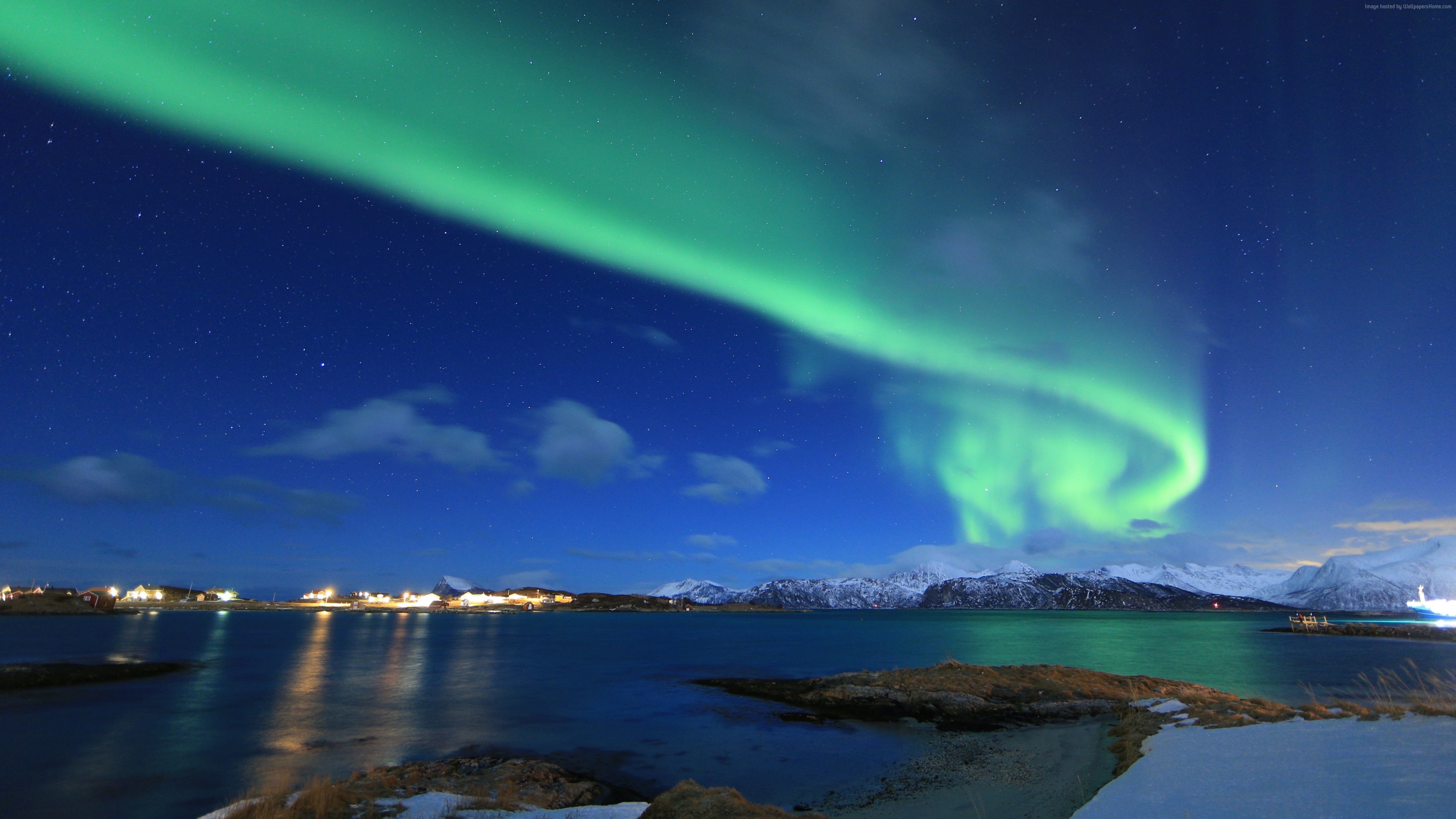 Northern Lights Tromso , HD Wallpaper & Backgrounds
