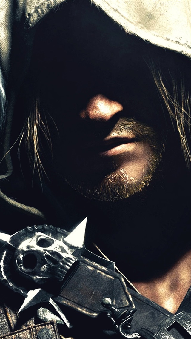 Iphone Wallpaper Assassin S Creed Iv - Assassins Creed Black Flag Wallpaper Ios , HD Wallpaper & Backgrounds