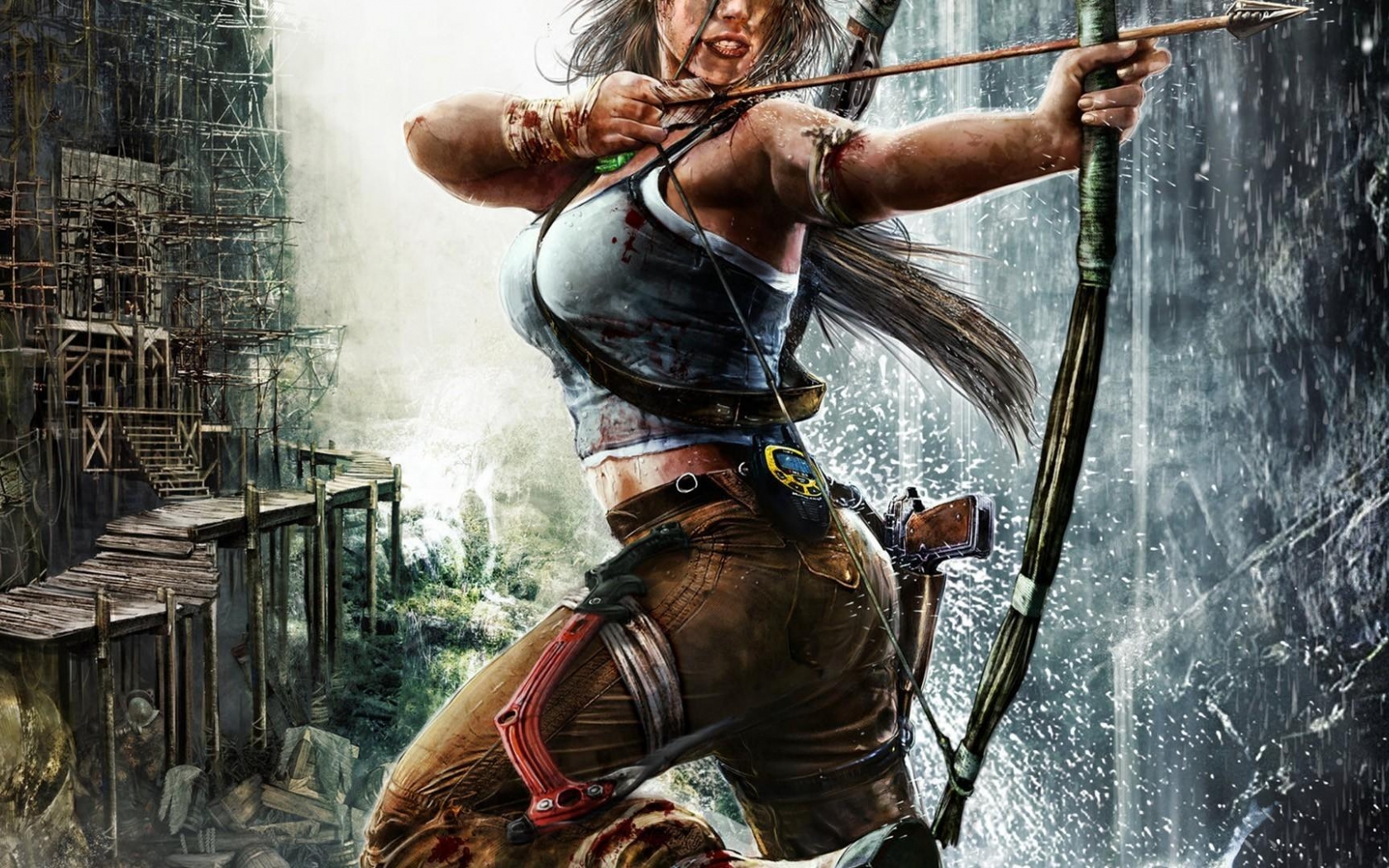 Tomb Raider Lara Croft 2013 Wallpaper 71644 - Lara Croft , HD Wallpaper & Backgrounds