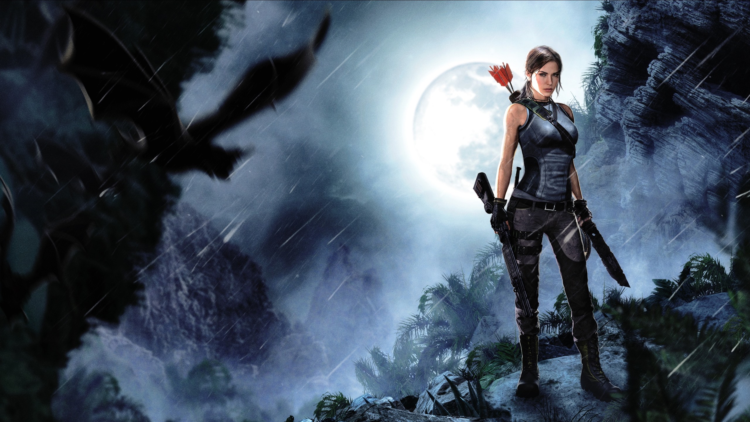 Lara Croft Wallpaper , HD Wallpaper & Backgrounds