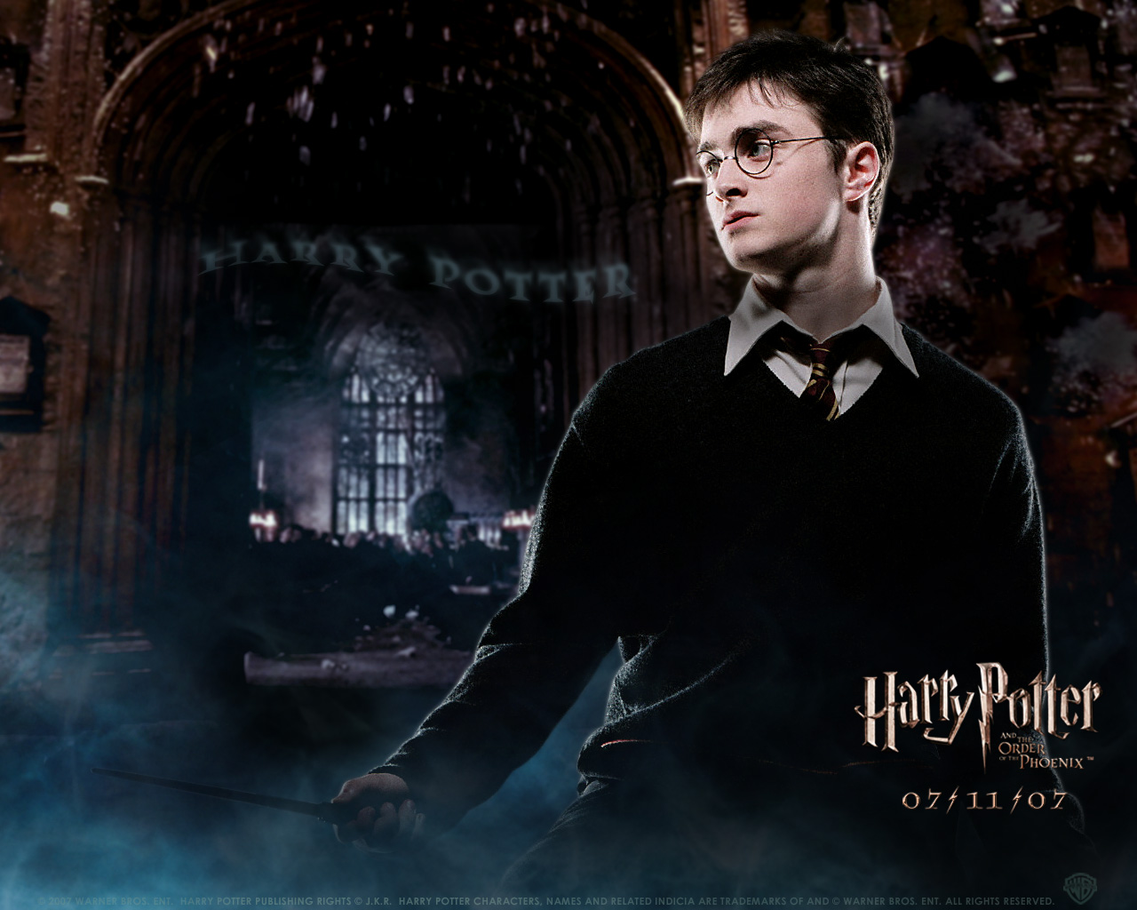 Harry Potter Harry Potter And The Order Of The Phoenix - Harry Potter And The Order Of The Phoenix Background , HD Wallpaper & Backgrounds
