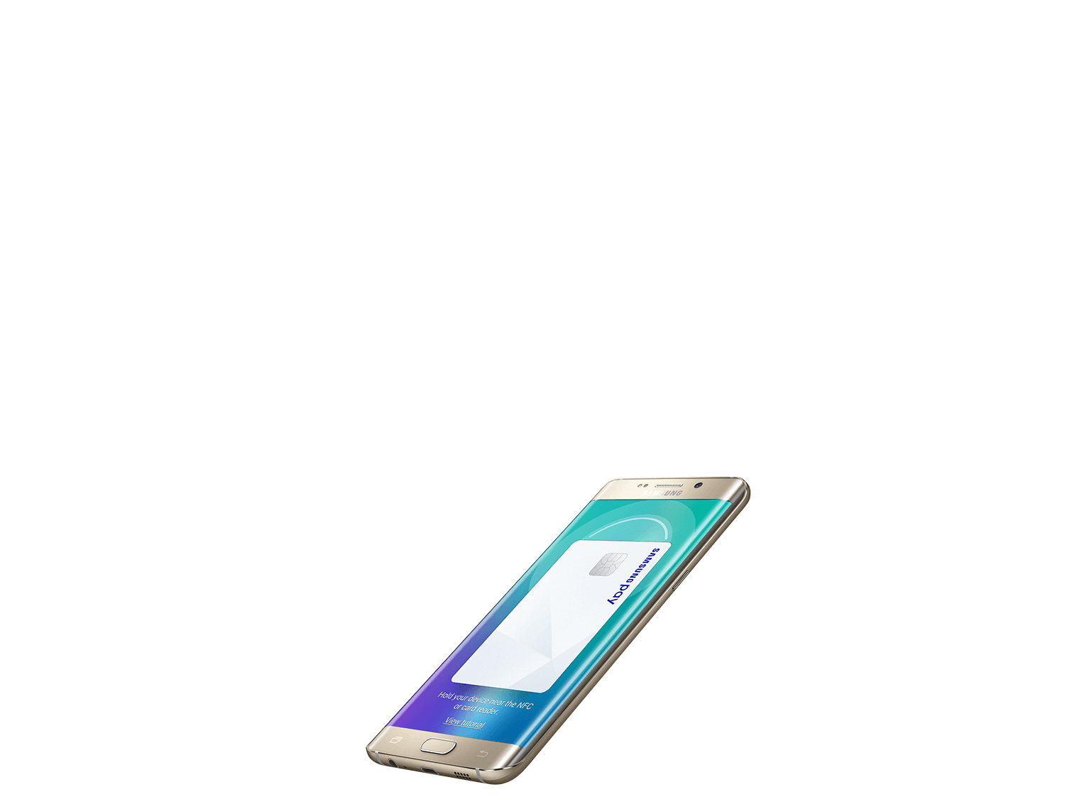 Gold Platinum Galaxy S6 Edge Plus With Samsung Pay - Smartphone , HD Wallpaper & Backgrounds