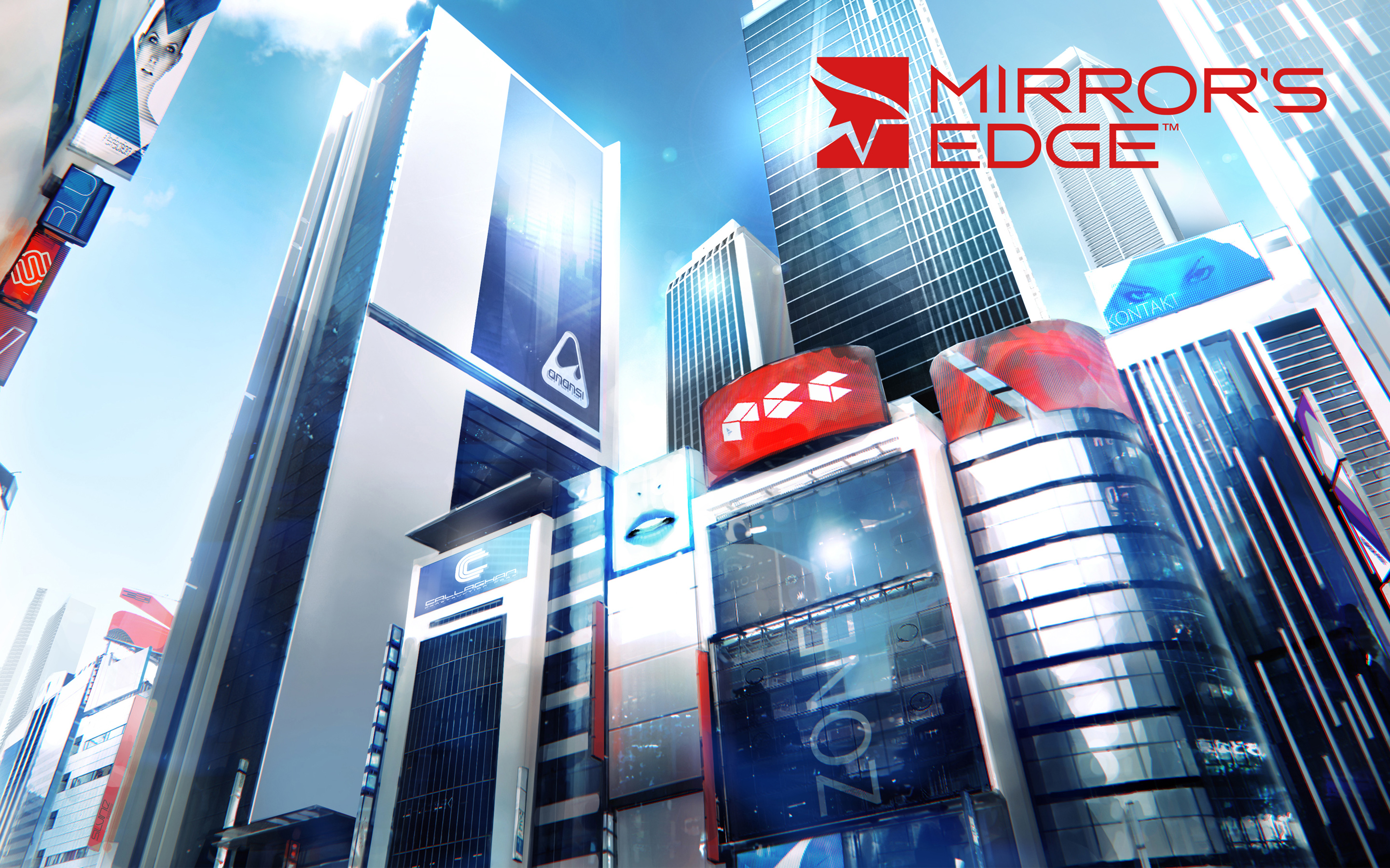 Mirror's Edge 2 - Mirror's Edge Catalyst Downtown , HD Wallpaper & Backgrounds