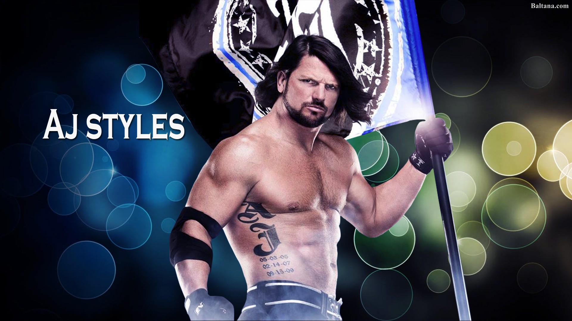 Aj Styles Background Hd Wallpapers - Aj Styles Wwe Hd , HD Wallpaper & Backgrounds